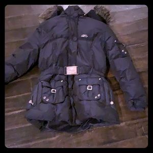 Black Winter Jacket for girls